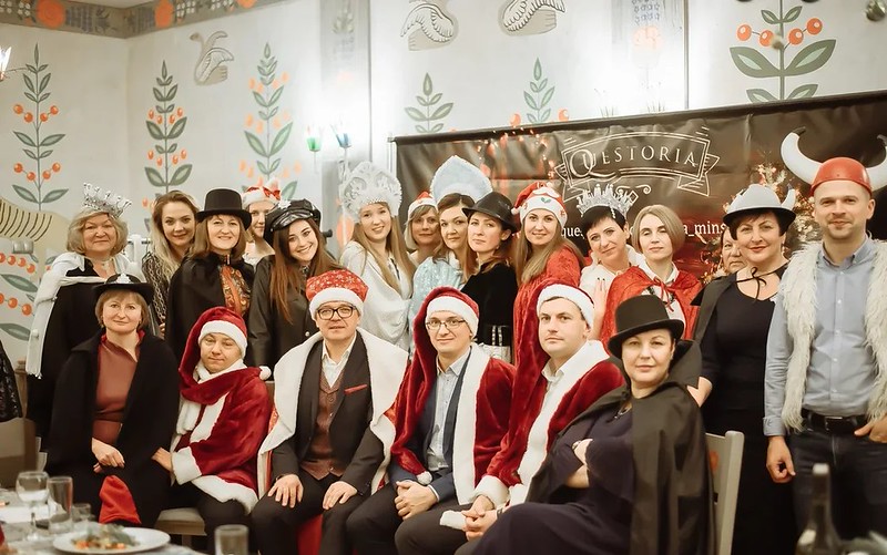 Тимбилдинг-активности на корпоративе на Новый год в Астрахани