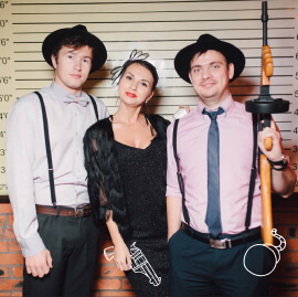 Новогодний корпоратив в Астрахани.