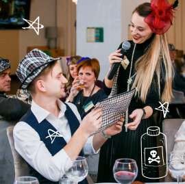 Новогодний корпоратив в Астрахани.